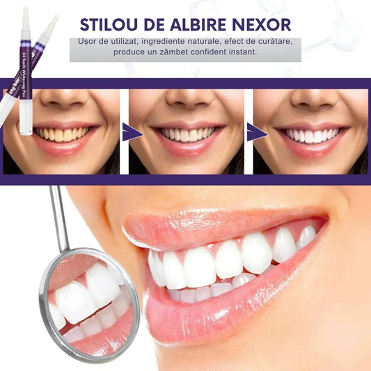 Pachet Profesional Albire Dinți 3 în 1 Nexor