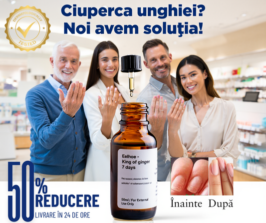 Soluție Profesională pentru Ciuperca Unghiei (FORMULĂ NOUĂ)