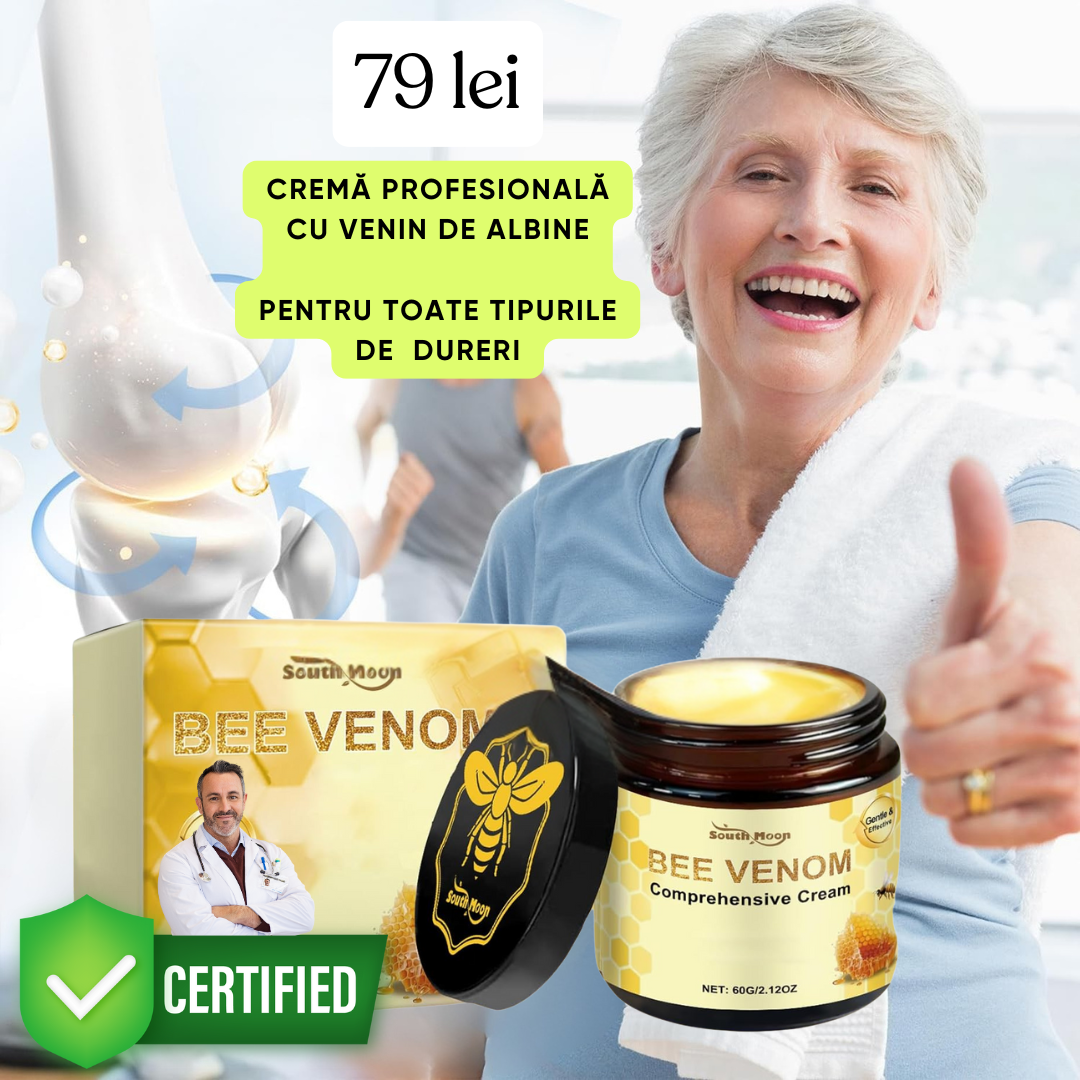 Cremă Profesională Multifuncțională cu Venin de Albine