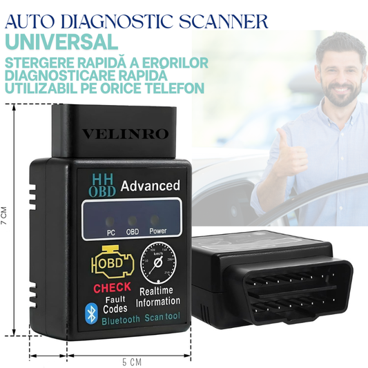Scaner Bluetooth OBD Rapid Profesional Inteligent