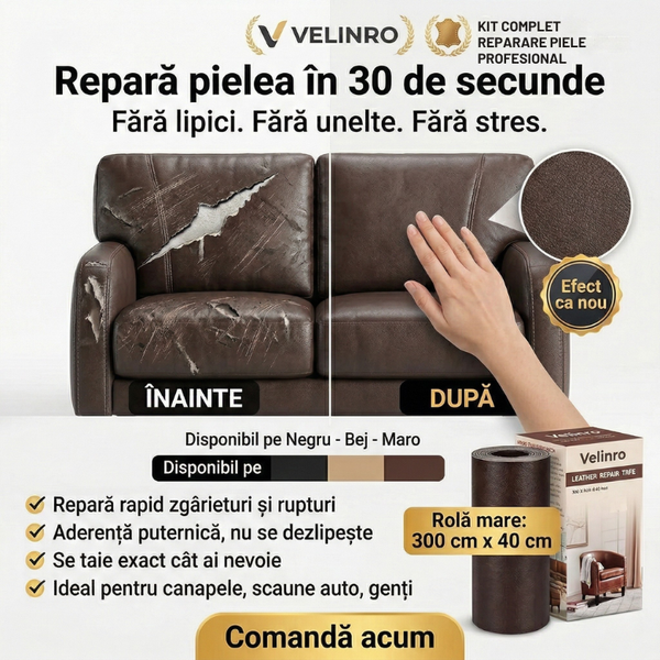 Patch Reparare Piele Rapid