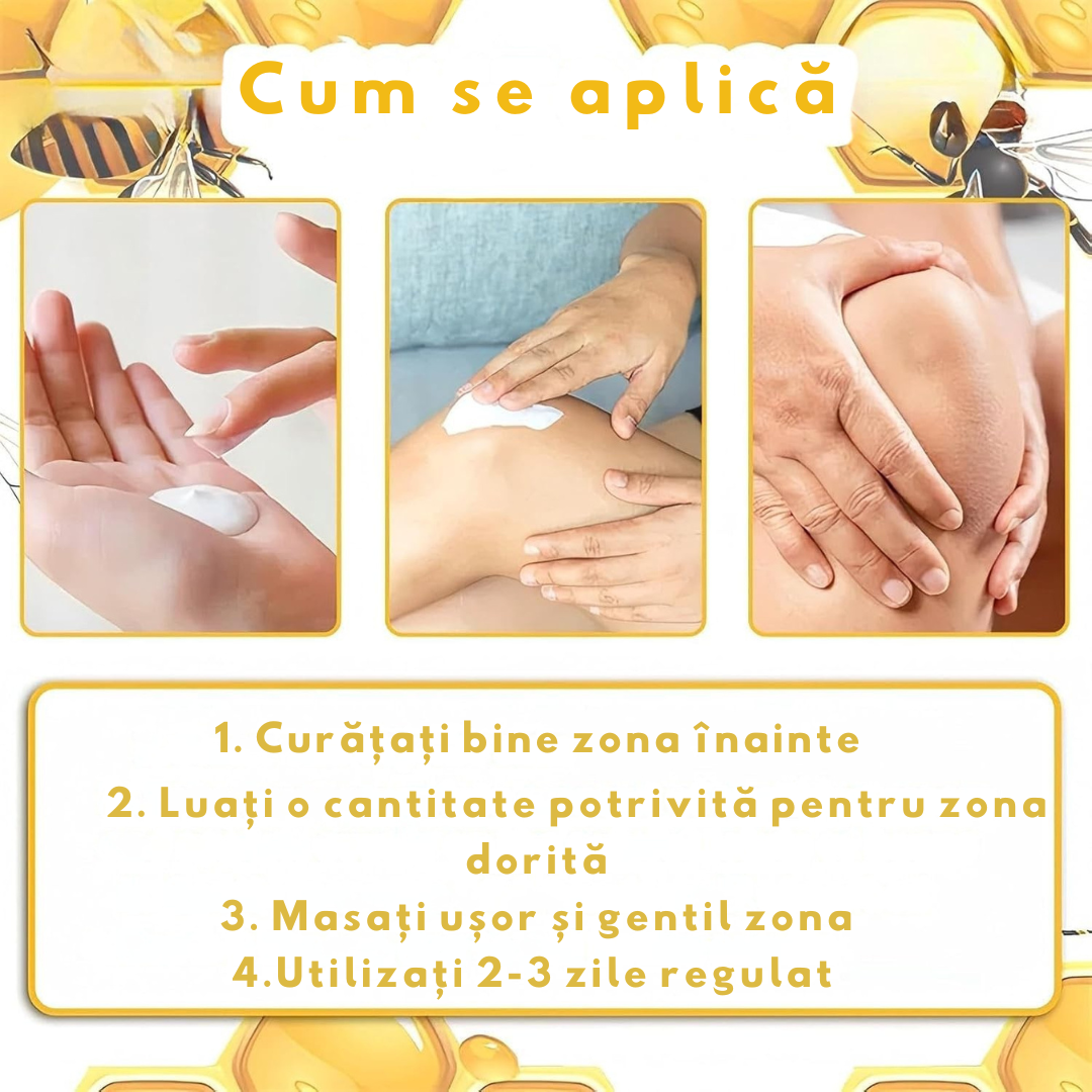Cremă Profesională Multifuncțională cu Venin de Albine