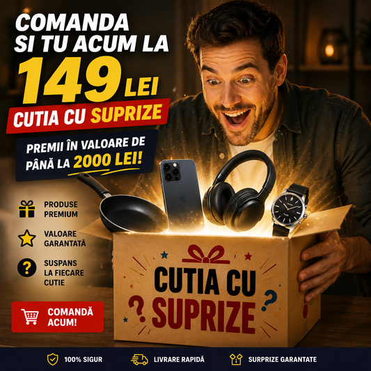 CUTIE SURPRIZĂ CU MULTIPLE BUNURI