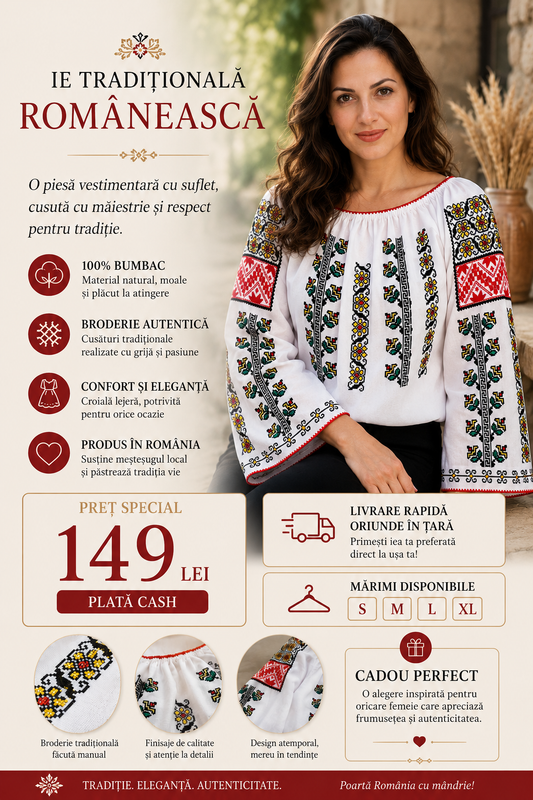 IE TRADIȚIONALĂ ROMÂNEASCĂ