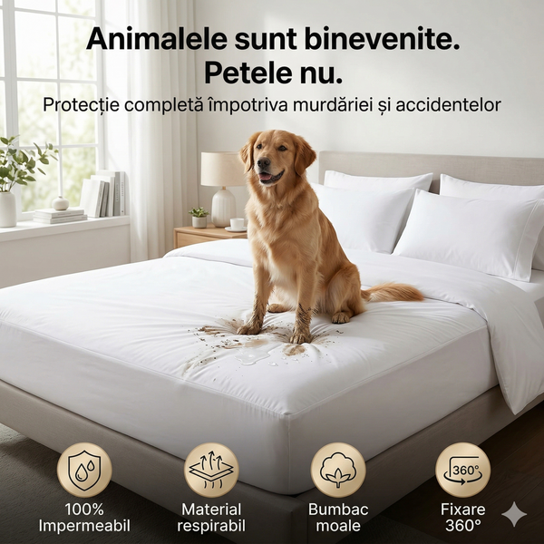 Protecție Saltea Twin Silentă Confort
