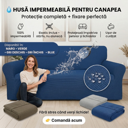 HUSA CANAPEA IMPERMEABILA PREMIUM VELINRO