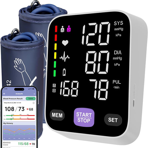 Monitor Intelligent Tensiune Sanguină Bluetooth